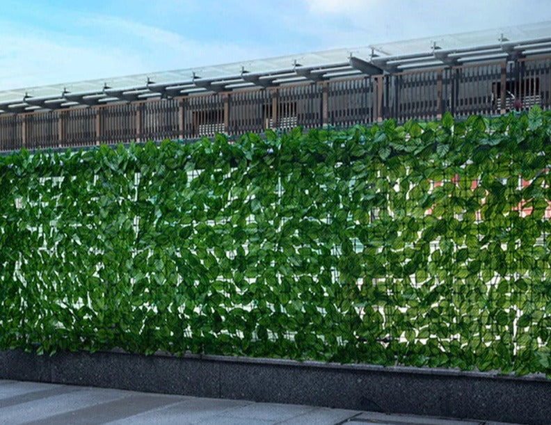 Artificial Leaf Privacy Fence | Weatherproof and UV Resistant | Customizable | LeafShield