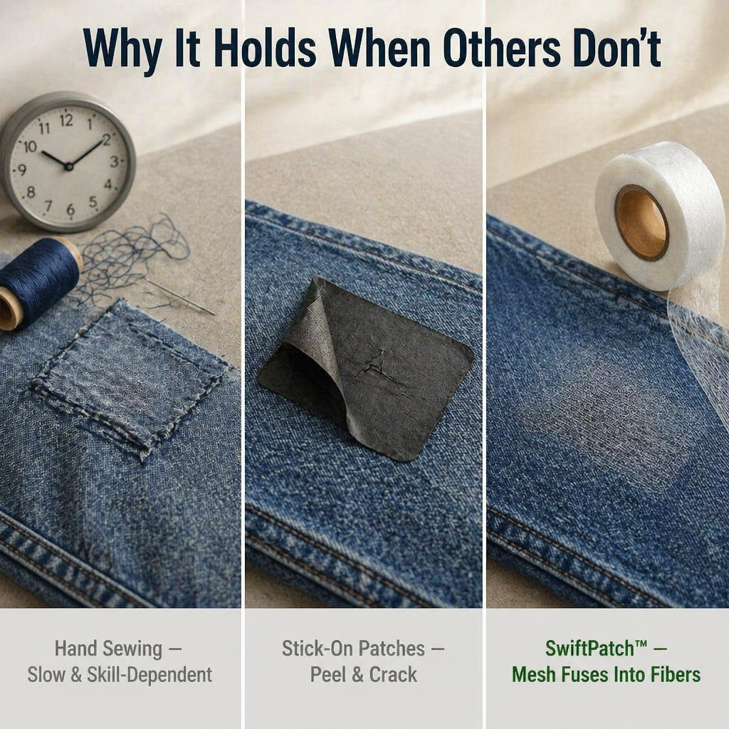 Repair Tape for Fixing Cracks and Hems in 10 Seconds