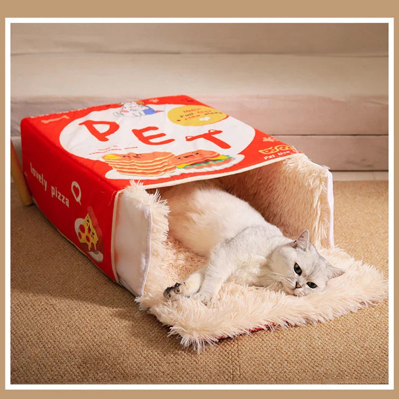 Cozy Retreat for Your Cat – A Safe Haven of Comfort