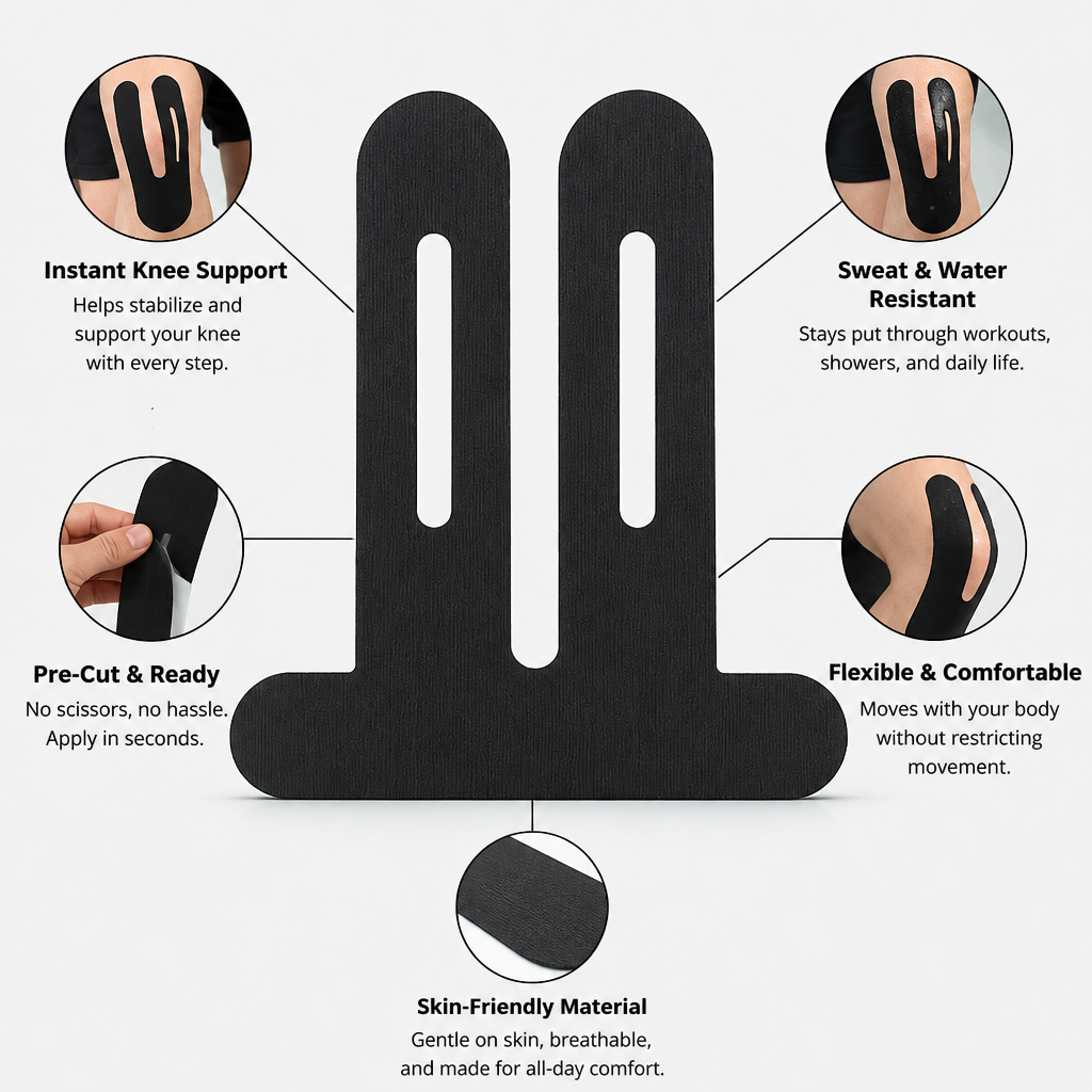 StrideSure™ — Slip On Instant Knee Confidence and Move Without Limits