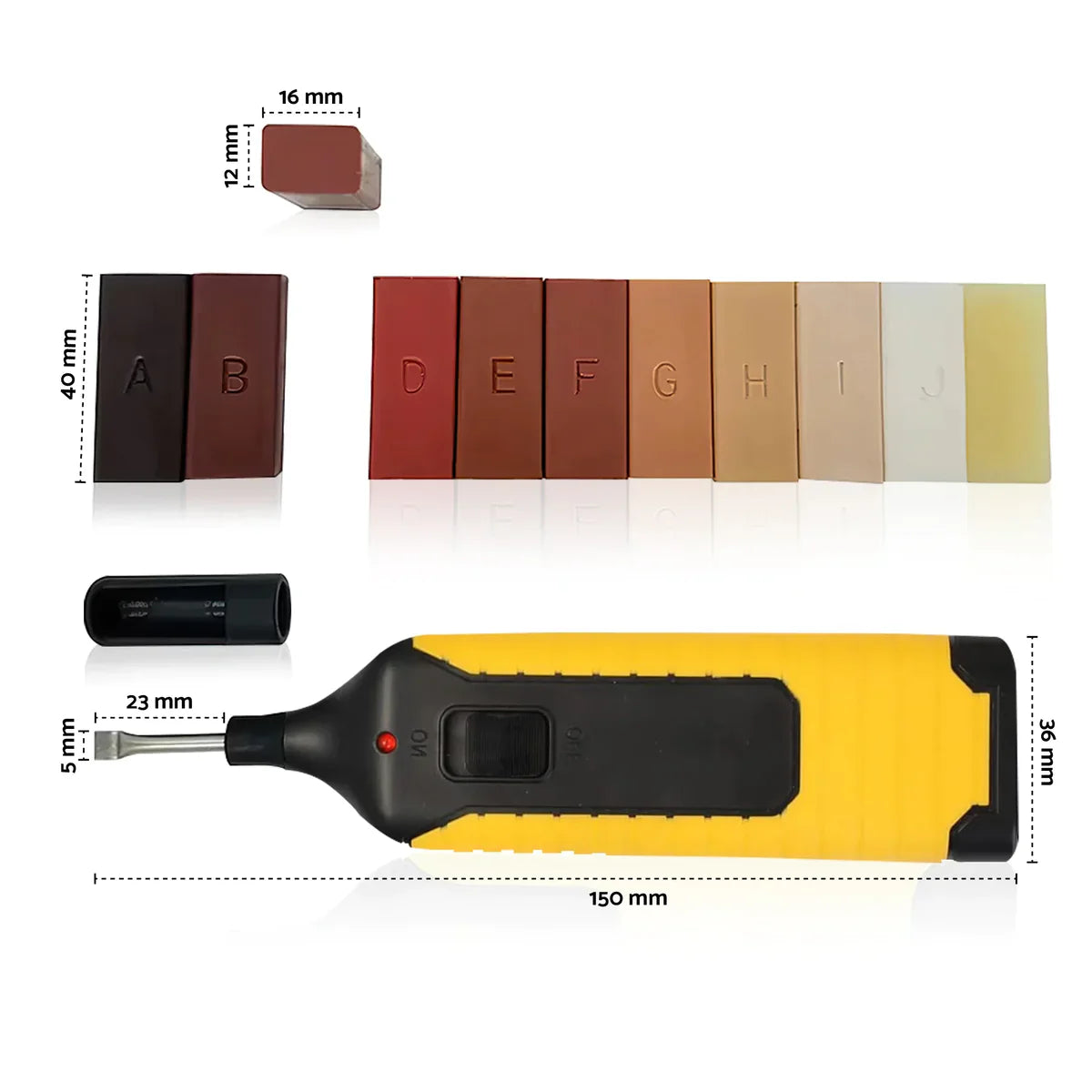 BlendyFix – Repair kit for furniture, moldings, and floors