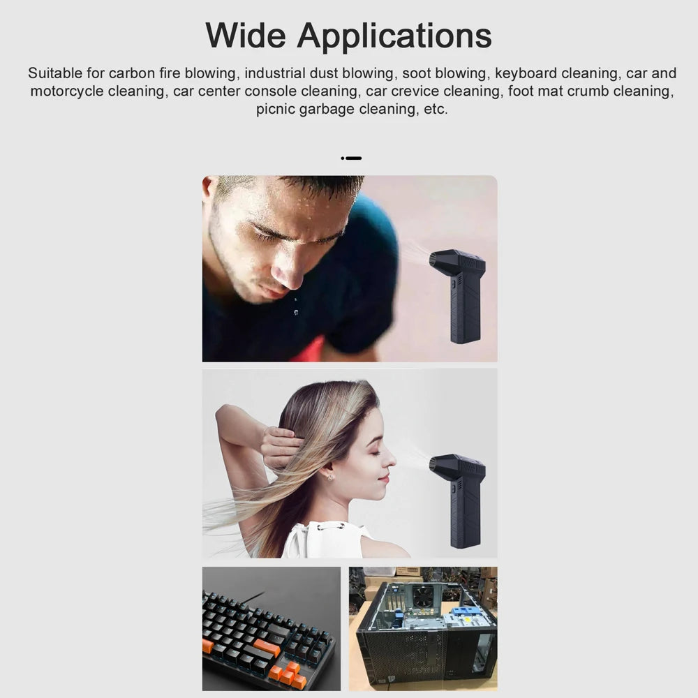 VortiBlow™ Mini Storm — Unleash Cordless Fury to Banish Dust Instantly