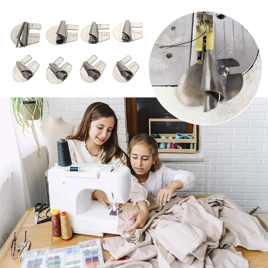 EdgeCraft™ Hemming Foot — Create Flawless, Professional Edges with Effortless Precision Every Time