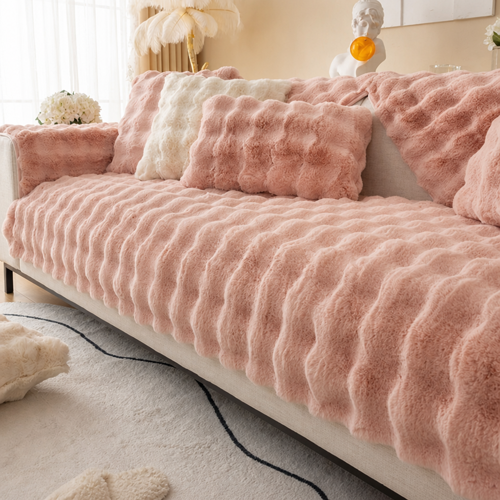 VeloraSoft™ — Wrap Your Furniture in Unshakable Warmth and Pet-Proof Comfort