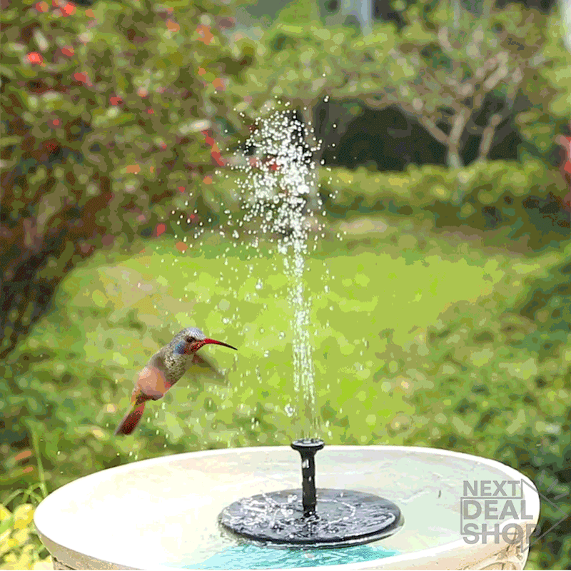 Solar Fountain – Enchant Your Garden with Lively Water Feature and Solar Power