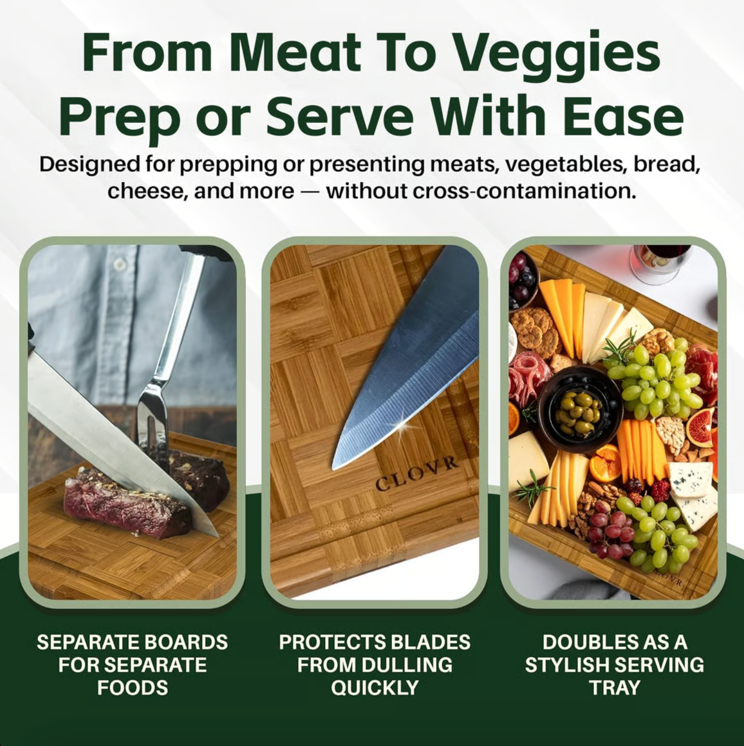 PureBlade Trio - Cut Safely and Plastic-Free for a Better Cooking Experience