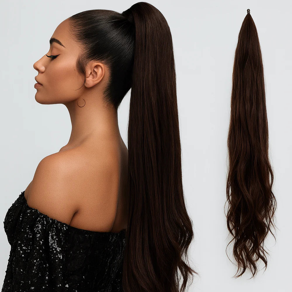 VelaLux™ — Instantly Boost Your Ponytail with Effortless Glam and All-Day Confidence