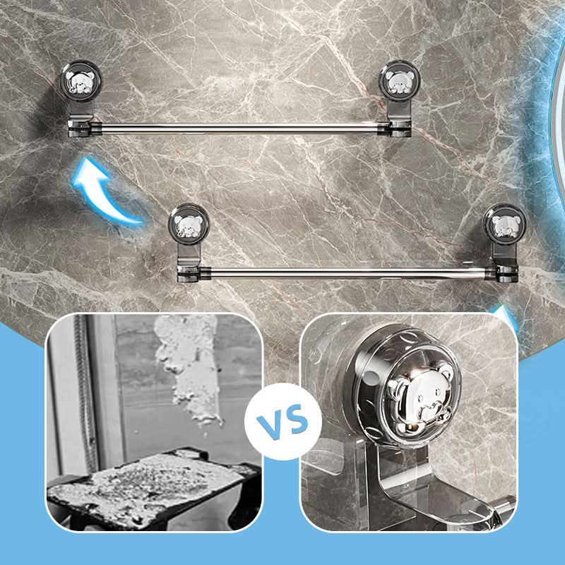 Extendable Towel Rack in Stainless Steel