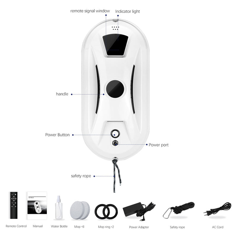 CrystalSweep™ — Command Spotless Windows Without Breaking a Sweat