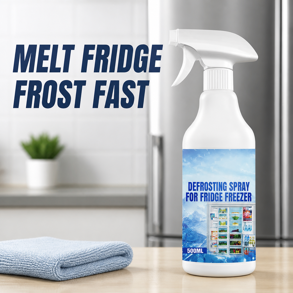 GlaciaMist™ — Melt Frost Instantly and Reclaim Your Freezer’s Power Without the Hassle