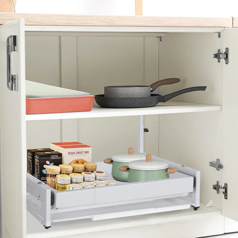 GlideNest Organizer – Effortlessly Bring Order and Ease to Your Kitchen