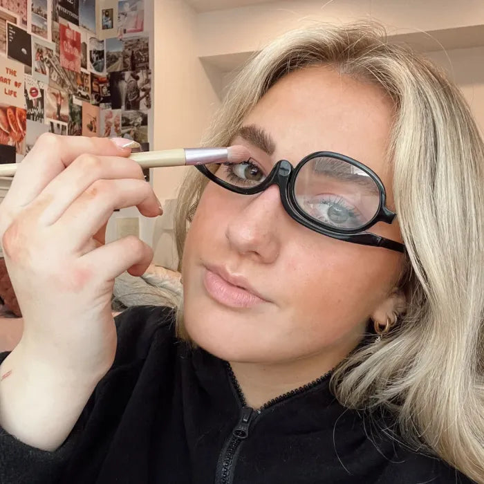 Sharp-Vision Swiveling Magnifier Glasses™ — Flawless Makeup Precision for Stunning Confidence Every Time