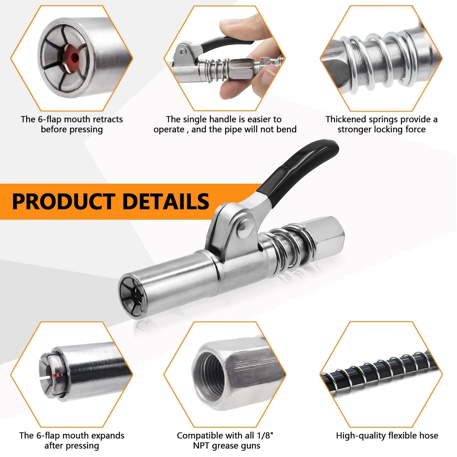 TurboLube™ Coupler — Master Every Grease Job Cleanly and In Half the Time