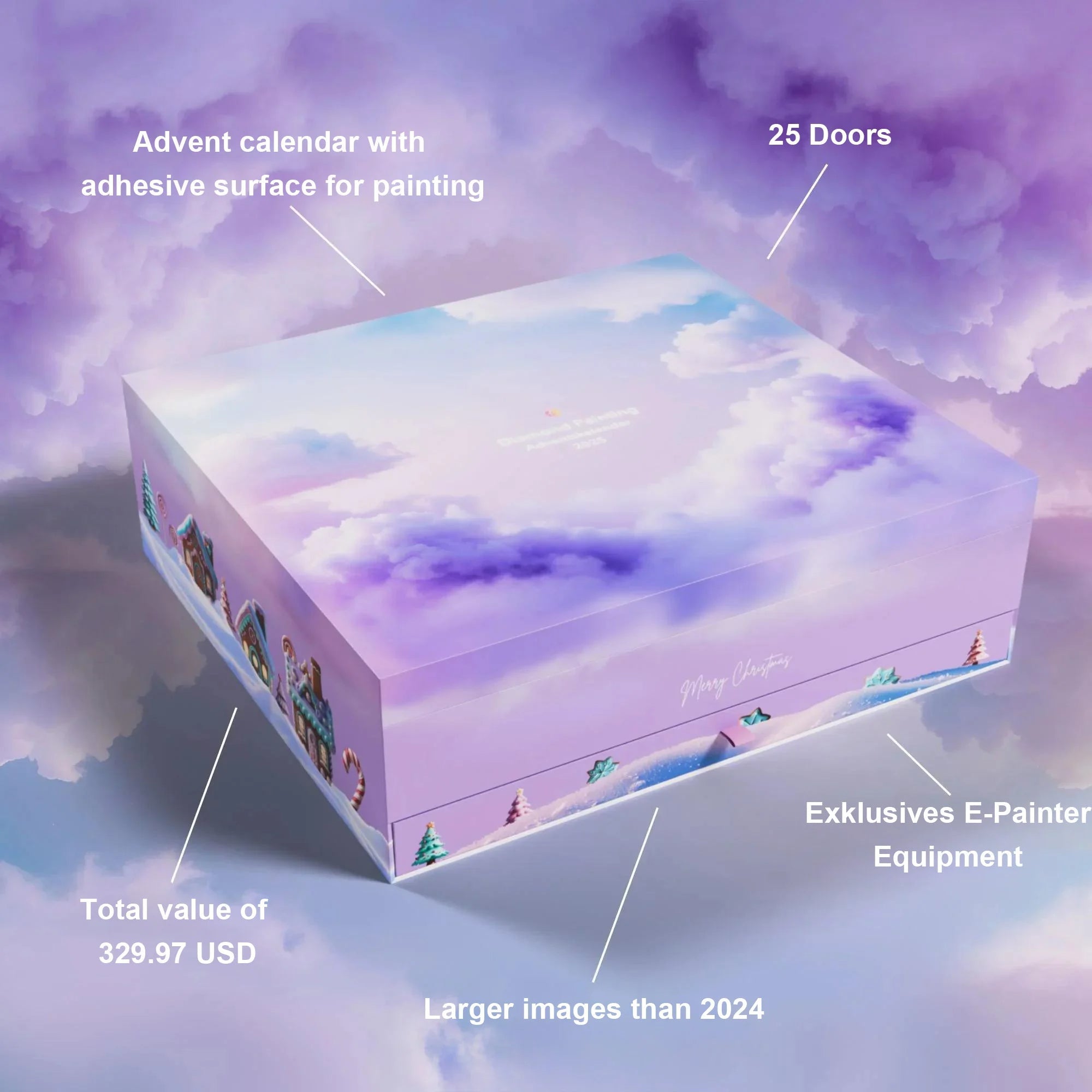 LumiCraft™ Diamond Painting Advent Calendar 2025 — Ignite Daily Joy with Exclusive, Sparkling Creations