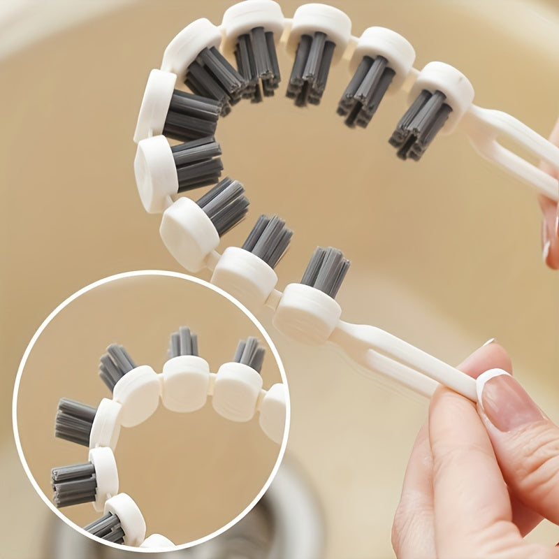 Flexible Grout Brush for Kitchen and Bathroom Cleaning