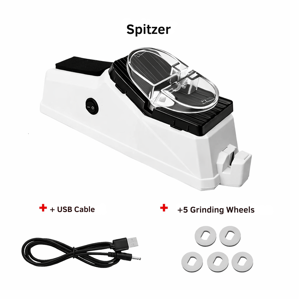 Knife Sharpener | Quick & Safe | Rechargeable | SharpEase