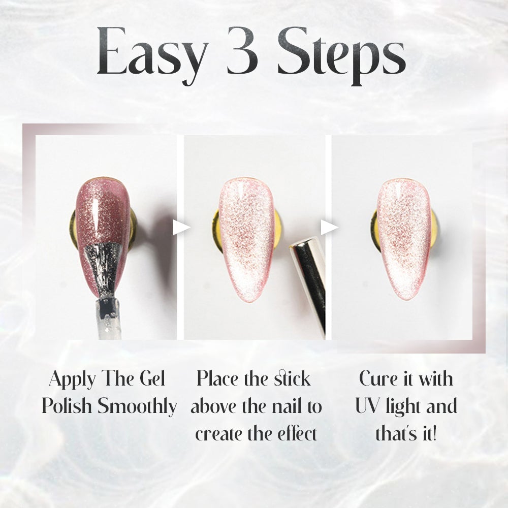 CelestiMatrix™ — Dazzle for Weeks with Stunning Magnetic Galaxy Nails