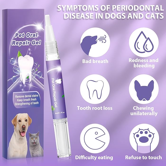 FreshPaws™ Dental Gel — Transform Your Pet’s Smile with Soothing, Long-Lasting Freshness