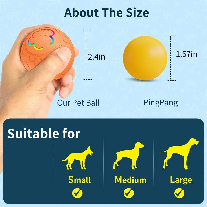 VivaPup™ Smart Ball — Endless Play That Sparks Joy and Sharpens Your Dog’s Mind