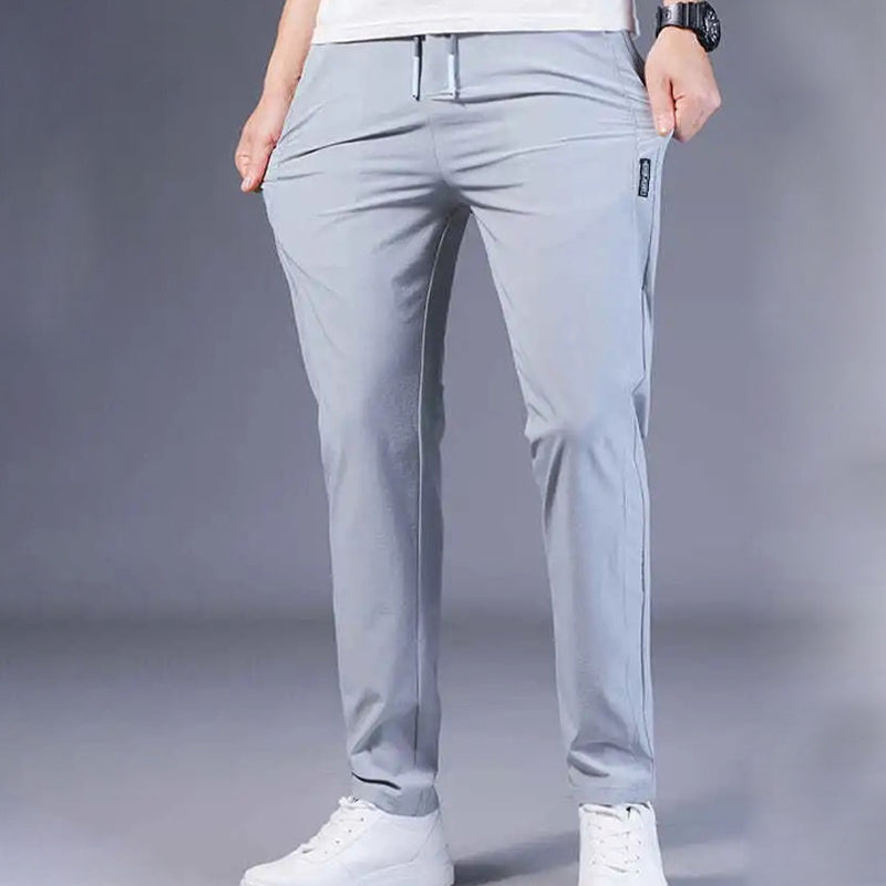 AeroFlex™ Men's Ice Silk Pants — Beat Sweat, Own Every Moment with Cool Comfort and Style