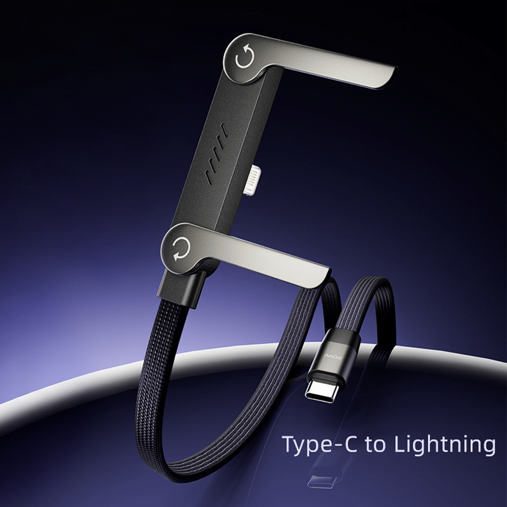 Power Cable for Fast Charging and Secure Grip for Unrestricted Use