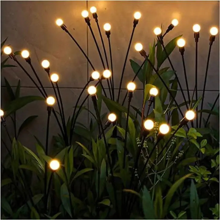 Waterproof Solar Firefly Lanterns (6 LEDs)