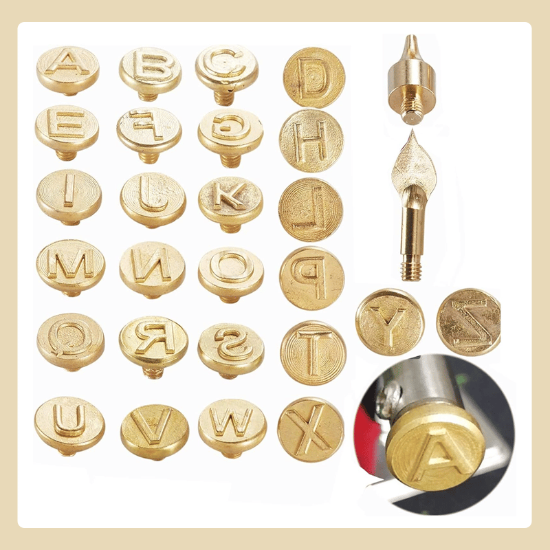 26 Letters for Your Creative Engraving Art
