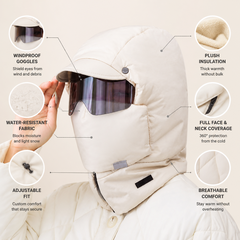 FrostGuard™ — Unstoppable Warmth and Crystal-Clear Vision to Conquer Winter’s Worst