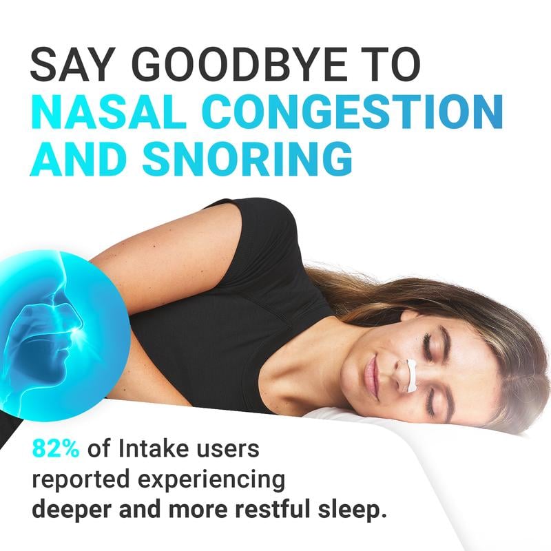 Nasal Strips for Restful Sleep and Increased Energy