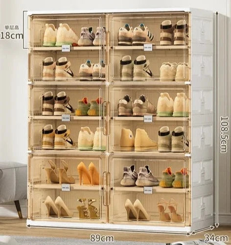 ClearStacker™ — Transform Clutter into Calm and Find Every Shoe Instantly