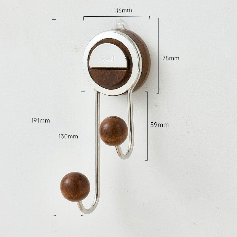 Wood-Look & Metal Faucet Shelf – No Drilling Required