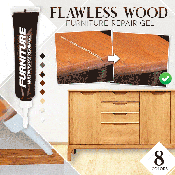 RevitaWood™ Repair Gel — Bring Your Wood Back to Life Instantly, No Skills Needed