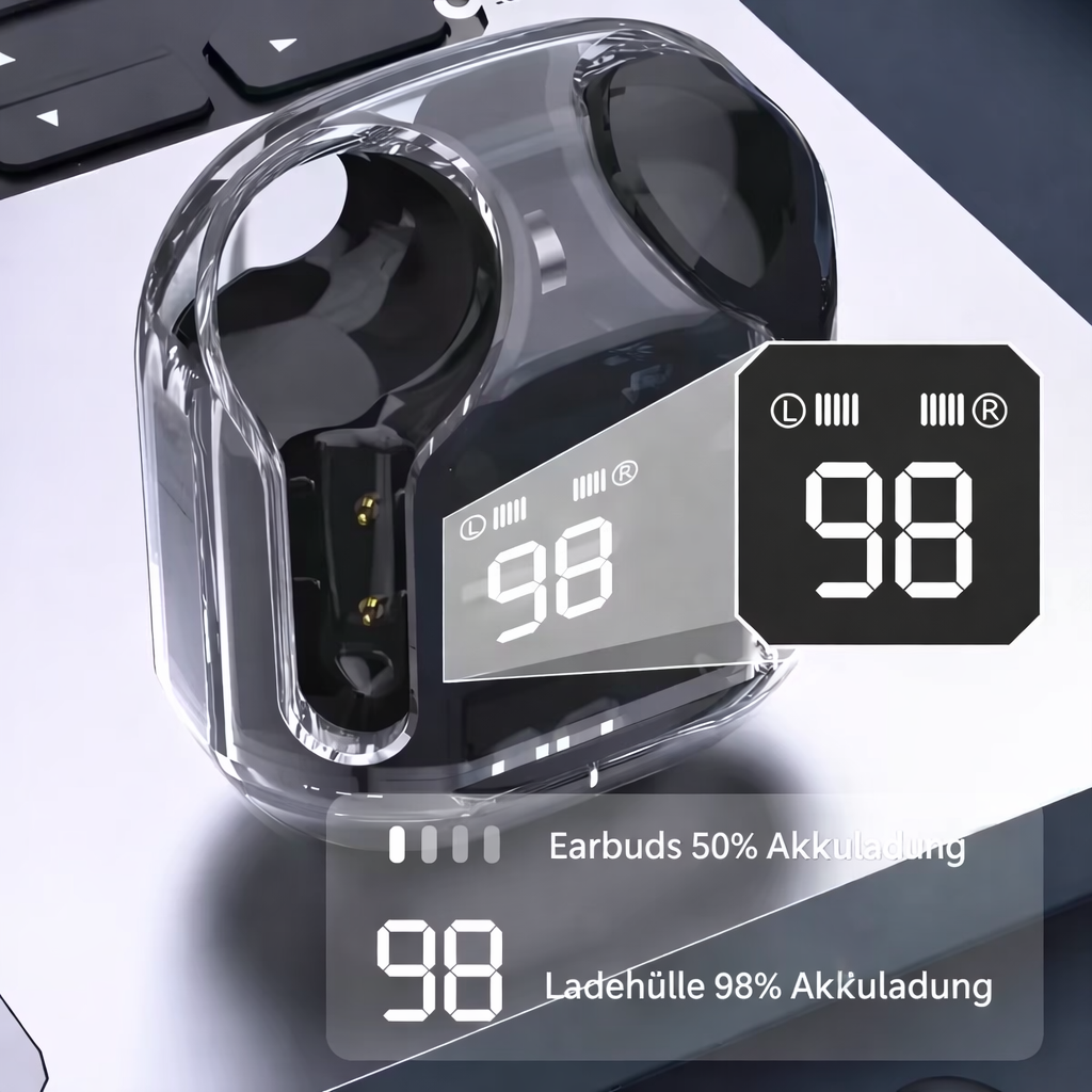 Wireless Earbuds | In-Ear Earphones | Crisp Audio & Extended Playtime | ClearBeat