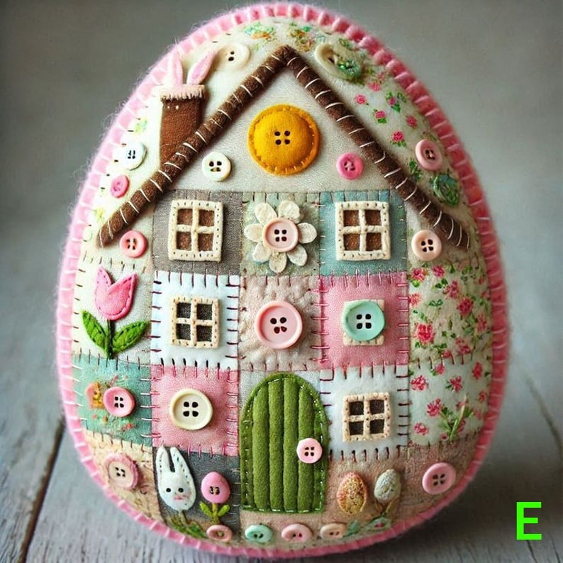 StitchNest™ Egg House — Craft Lasting Joy and Colorful Memories This Easter