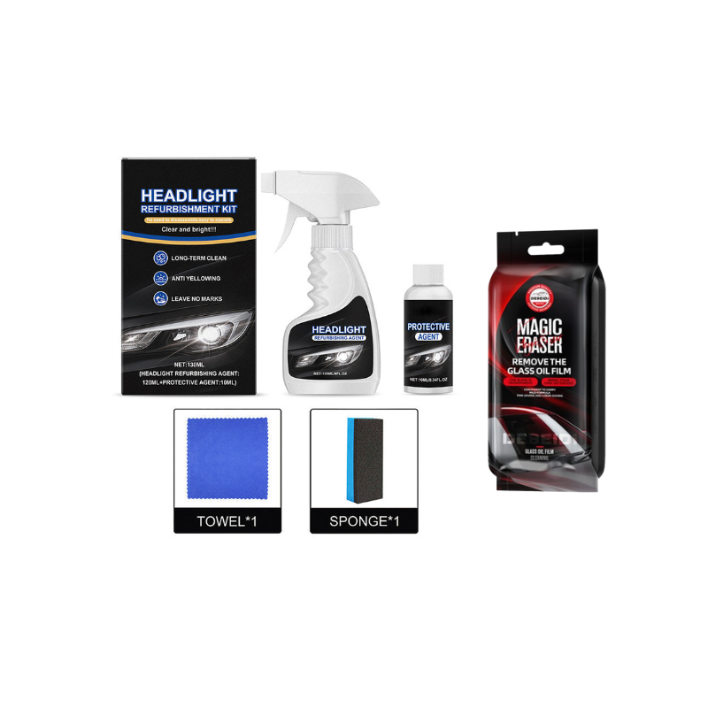 RadianceRay™ — Rediscover Nighttime Confidence with Crystal-Clear Headlights