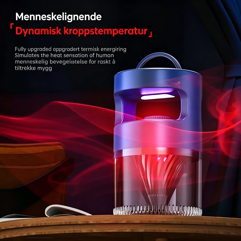 UV Light Mosquito Lamp with Suction Fan