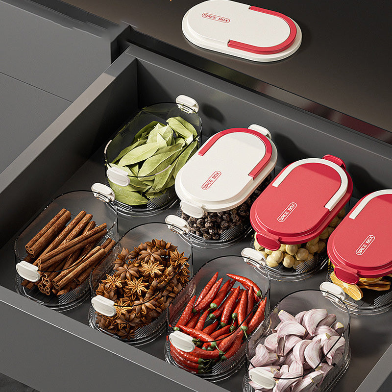Aroma Organizer - Spice Freshness and Order at the Push of a Button