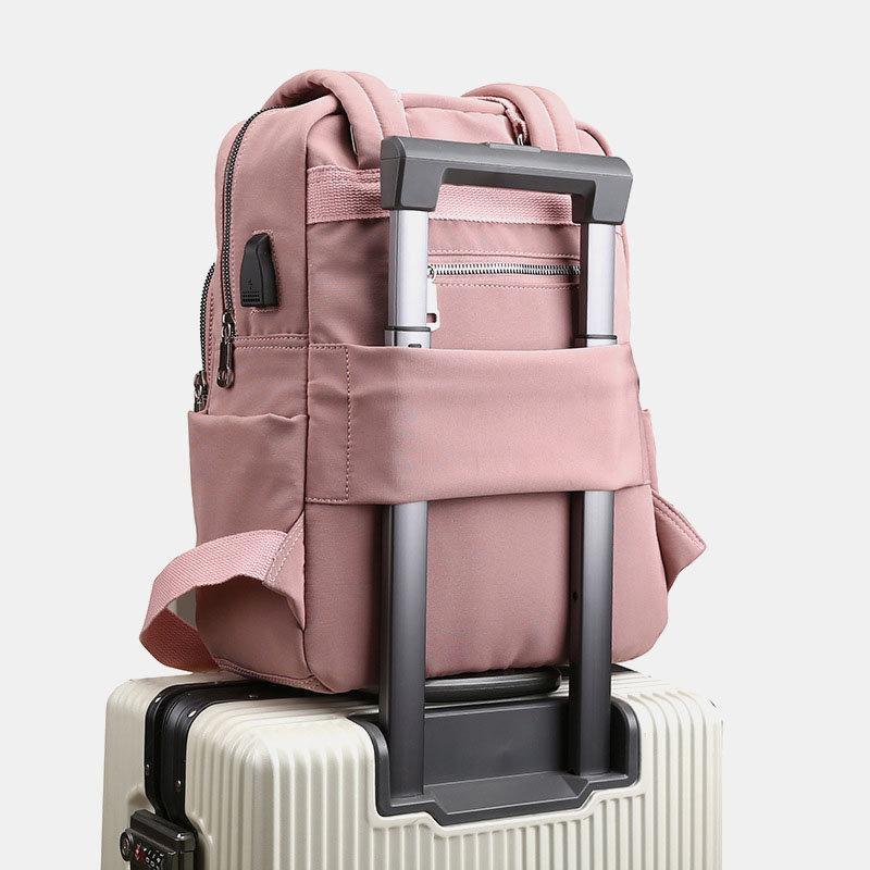 Waterproof Backpack with USB Charging Port