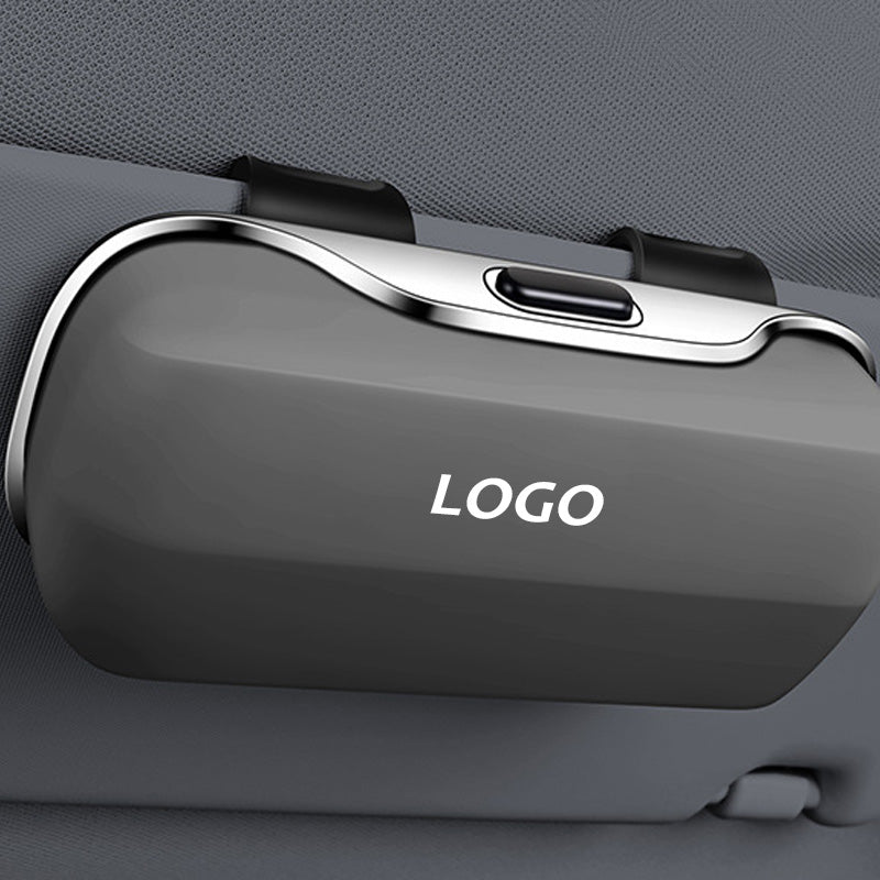 Car Sunglasses Case with Sun Visor Clip
