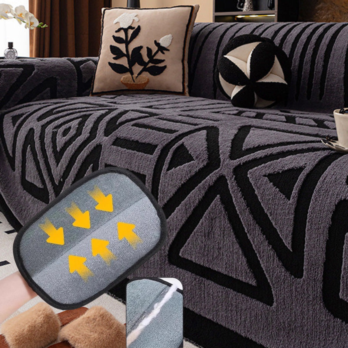 CocoonSoft™ — Sink Into Unshakable, Cloud-Like Comfort That Protects and Hugs Your Sofa