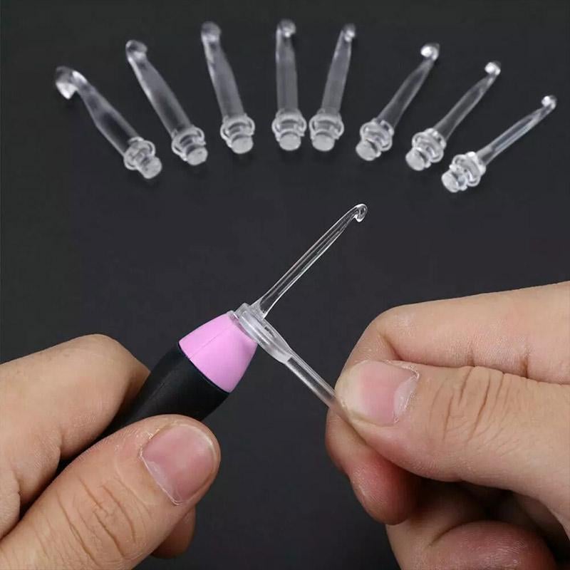 LED Crochet Hooks – Eliminate Dark Stitches for Bright Creative Moments!