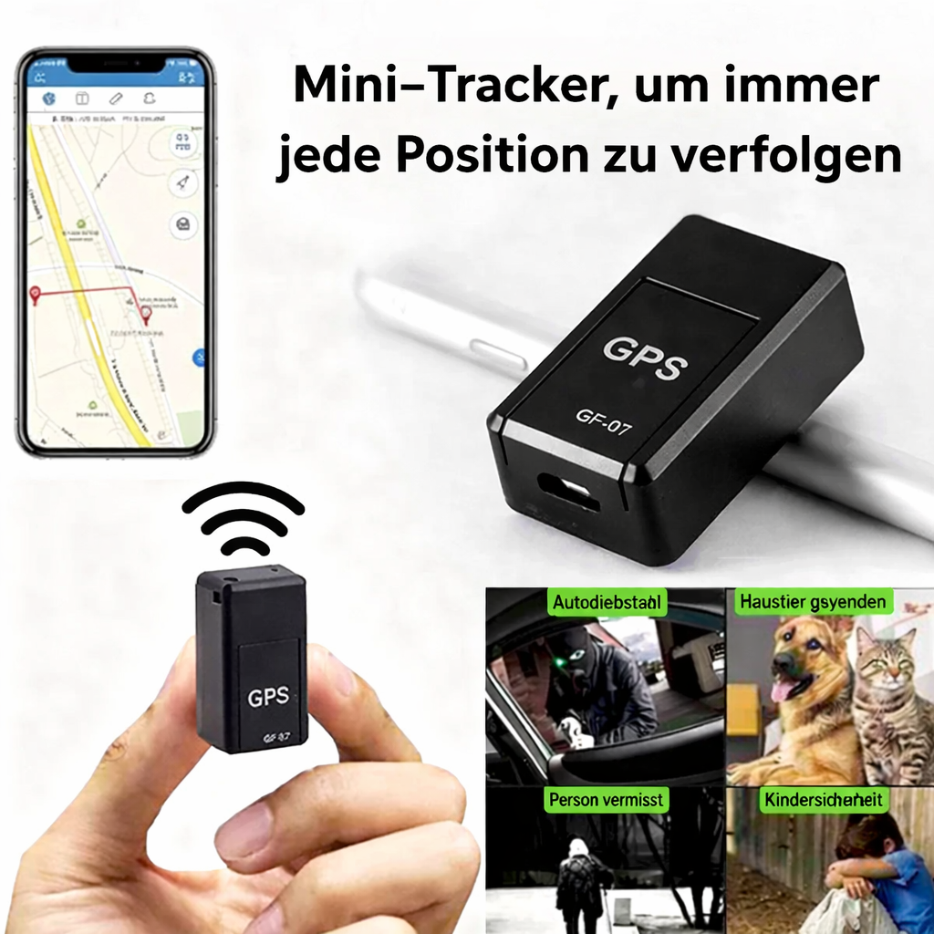 GPS Locator | Compact GPS Device without Subscription | Live Tracking | Magnetic & Stealthy | Locaro