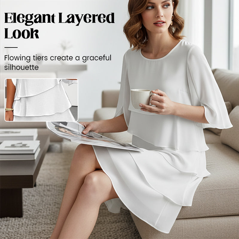 AriaLuxe™ Dress — Move Freely, Look Effortlessly Stunning All Day Long