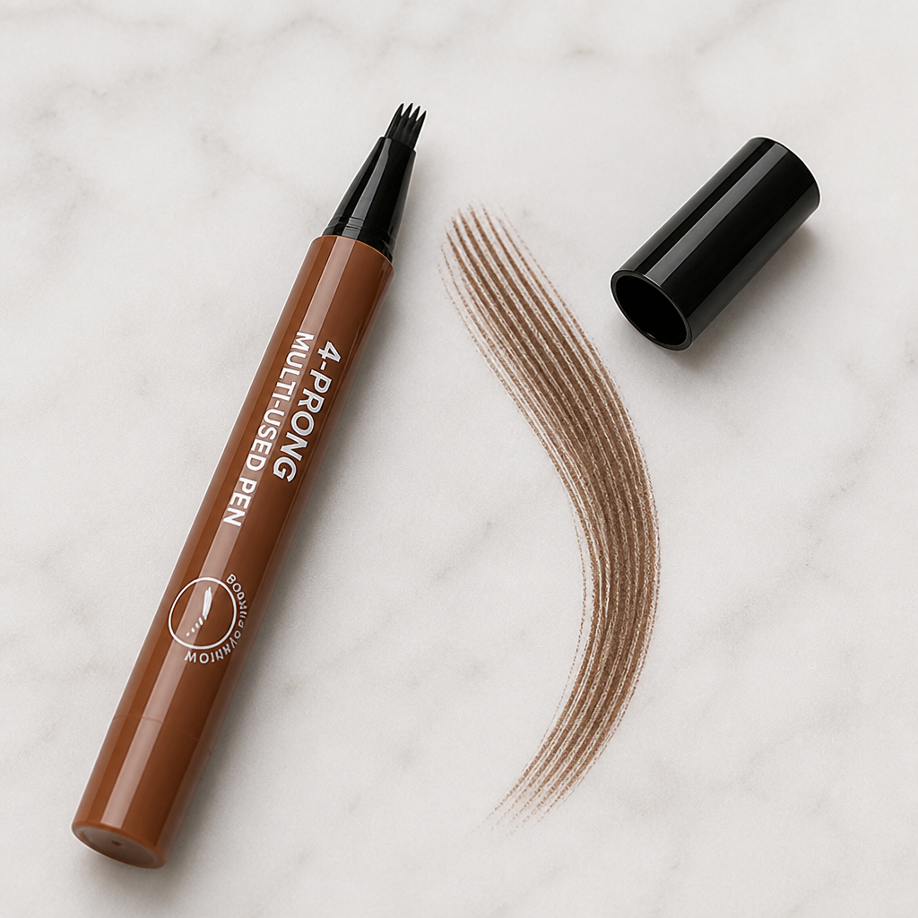 QuadraStroke™ Precision Pen — Sculpt Lush, Head-Turning Brows That Boost Your Confidence Instantly