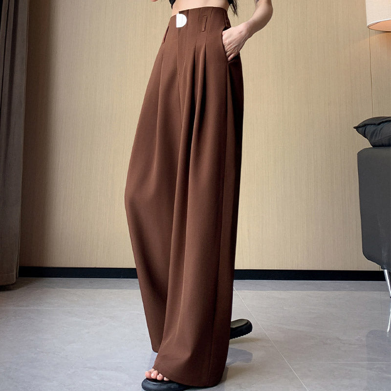 FabriaLux™ High Waist Wide Leg Pants — Flaunt Longer Legs and Elegance That Powers Every Step