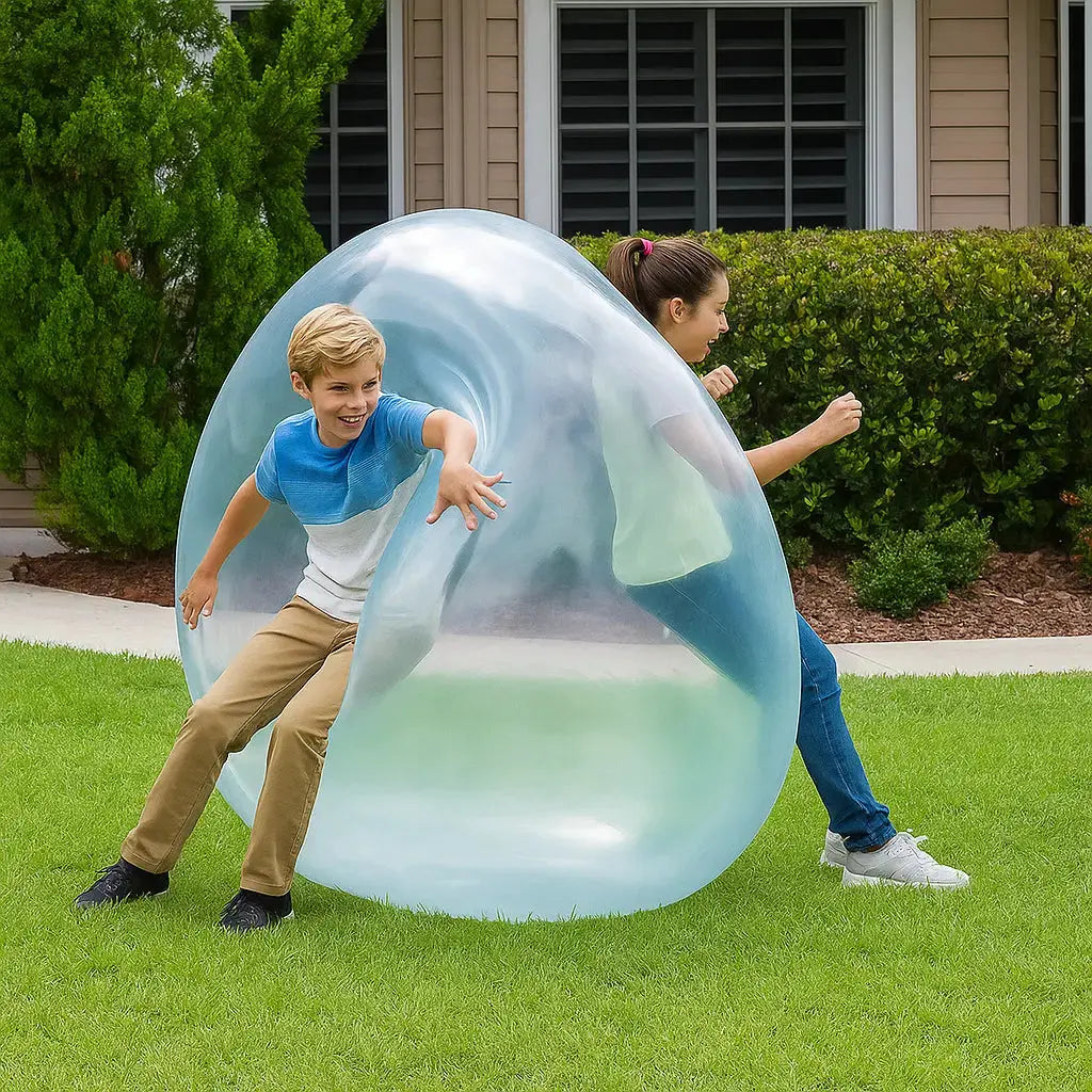 1+1 FREE | Inflatable Stretch Bubble Ball – Fillable with Water & Bounces Wildly