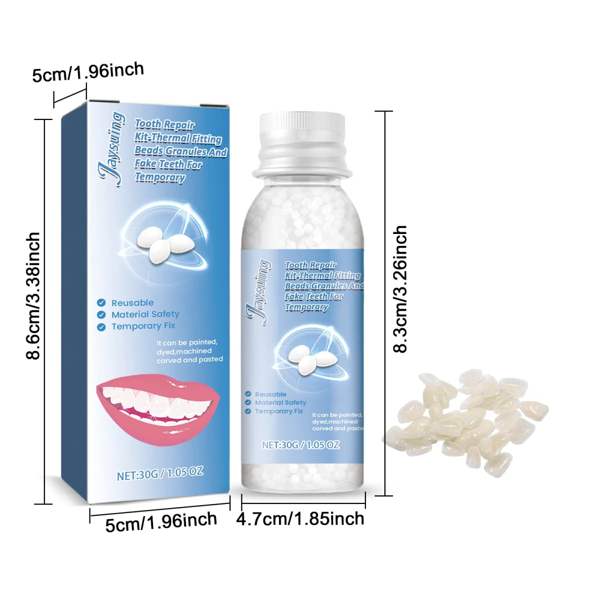 InstantSmile™ — Confidently Fill Gaps and Shine Bright Anywhere, Anytime