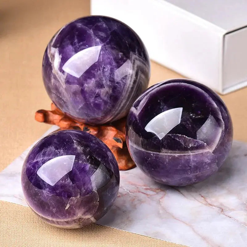 Amethyst Sphere - Adds Pure Elegance and Visible Emotions to Your Space
