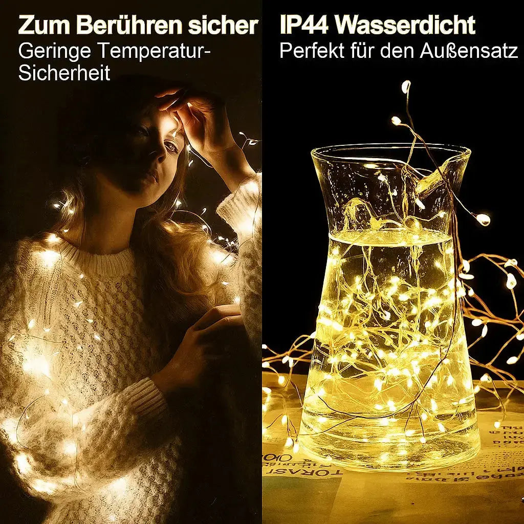 Copper Wire LED Fairy Lights – 9 Meters