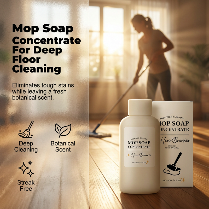 Mop Soap Concentrate | Streakless Shine | pH-Balanced and Mild | ShineNest